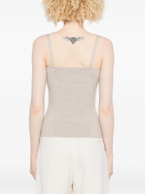Max Mara Epica strap top - Neutrals