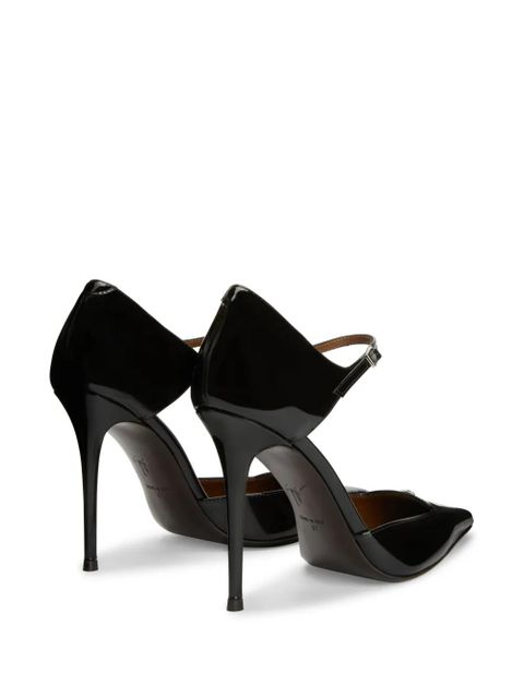 Giuseppe Zanotti 105mm Raquel D'Orsay pumps - Black - zdjęcie produktu nr 2
