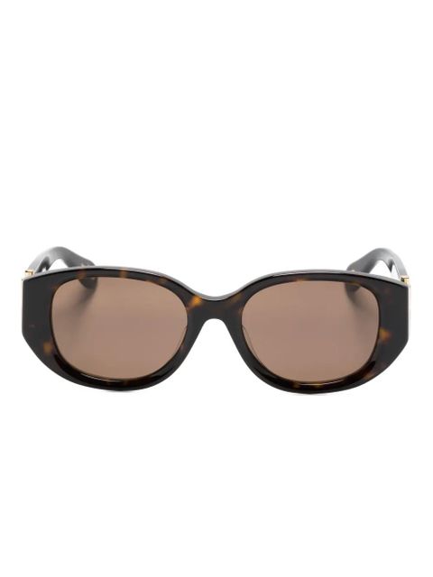 Chloé Eyewear Marcie oval-frame sunglasses - Brown - zdjęcie produktu nr 1