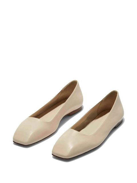 Aeyde leather ballerina shoes - Neutrals - zdjęcie produktu nr 2