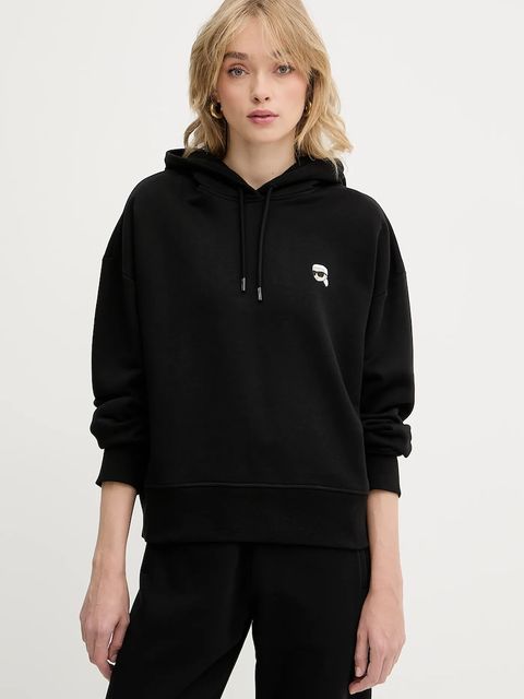 Karl Lagerfeld bluza bawełniana IKON - zdjęcie produktu nr 2