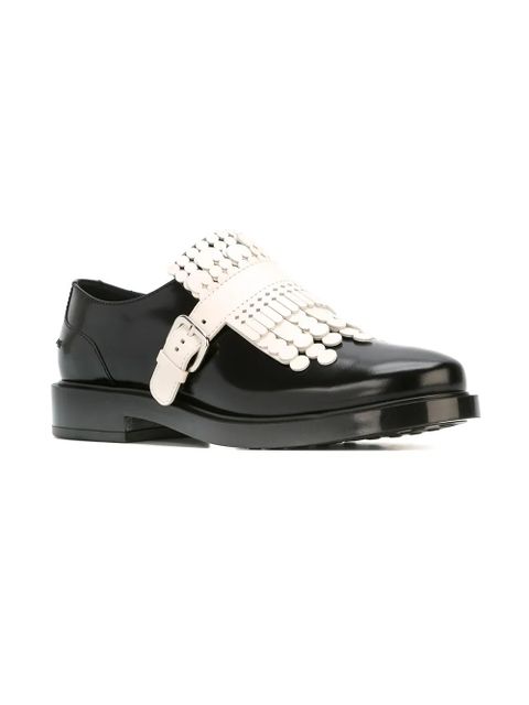 Tod's fringed loafers - Black - zdjęcie produktu nr 2