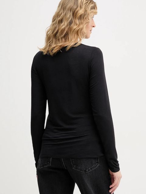 Tommy Hilfiger longsleeve z domieszką kaszmiru