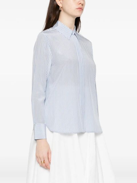 Max Mara Flirt striped button shirt - White - zdjęcie produktu nr 2