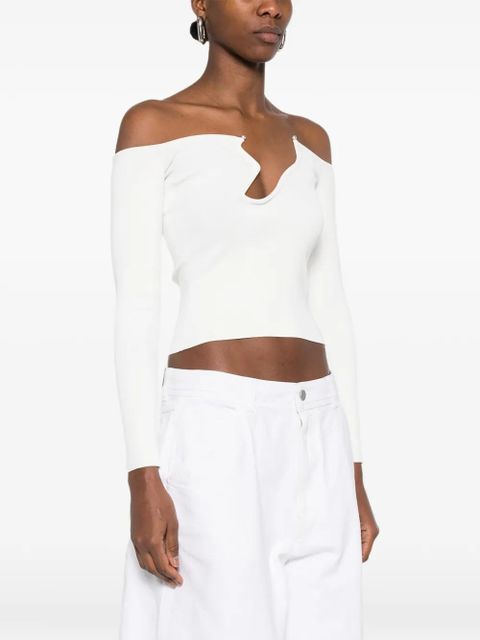 Christopher Esber Odessa long-sleeve top - White