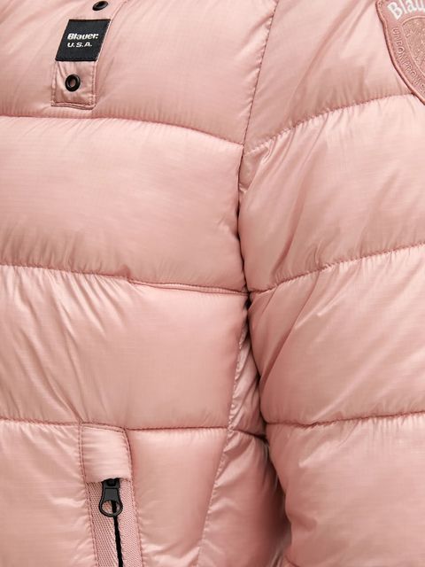 Blauer kurtka CAROLL kolor różowy przejściowa BLDC02072