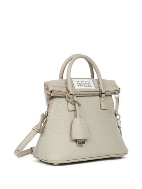 Maison Margiela 5AC Classique mini tote bag - Neutrals