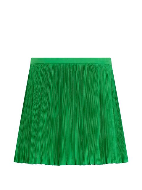 Valentino Garavani pleated mini skirt - Green - zdjęcie produktu nr 2