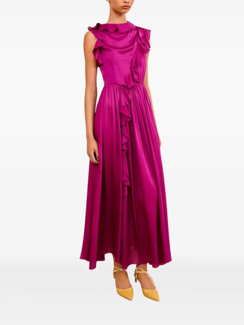 Ulla Johnson Saanvi cascading dress - Pink