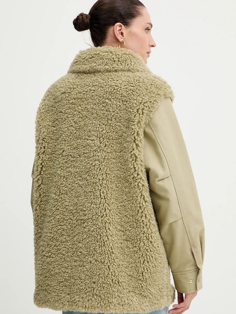 Marc O'Polo kurtka kolor zielony przejściowa 5000006625