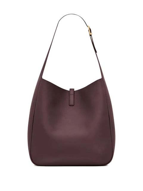 Saint Laurent Le 5 à 7 slouchy leather shoulder bag - Red - zdjęcie produktu nr 2