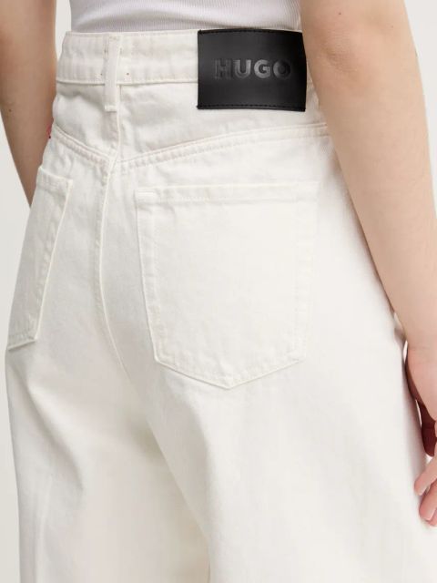 HUGO jeansy damskie high waist 50535134