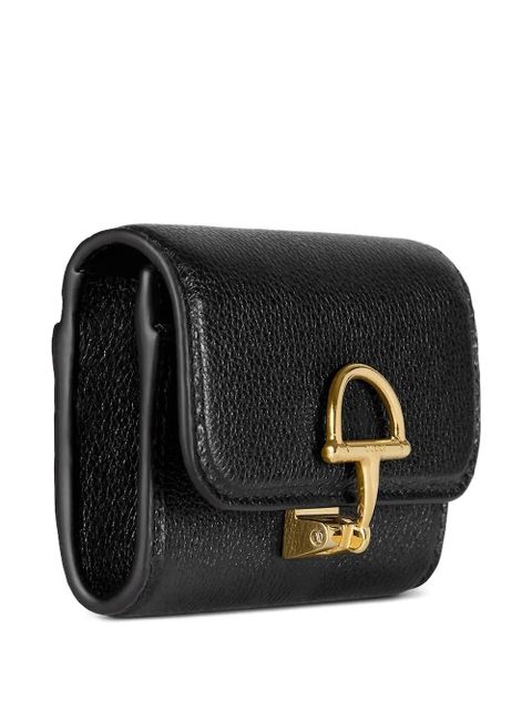 Gucci horsebit leather wallet - Black