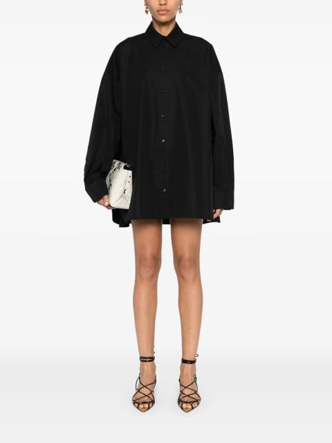 WARDROBE.NYC mini shirt dress - Black - zdjęcie produktu nr 2