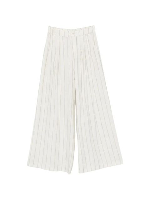Eleh striped wide-leg trousers - Neutrals - zdjęcie produktu nr 1