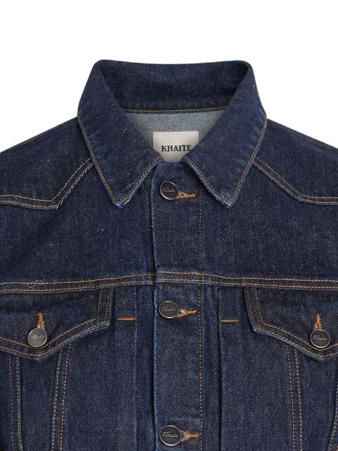 KHAITE Augustine buttoned jacket - Blue - zdjęcie produktu nr 2