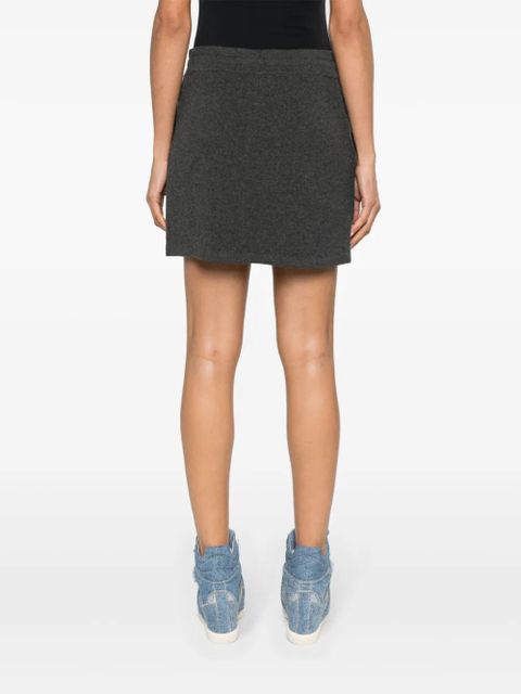 MARANT ÉTOILE Amaline knitted mini skirt - Grey