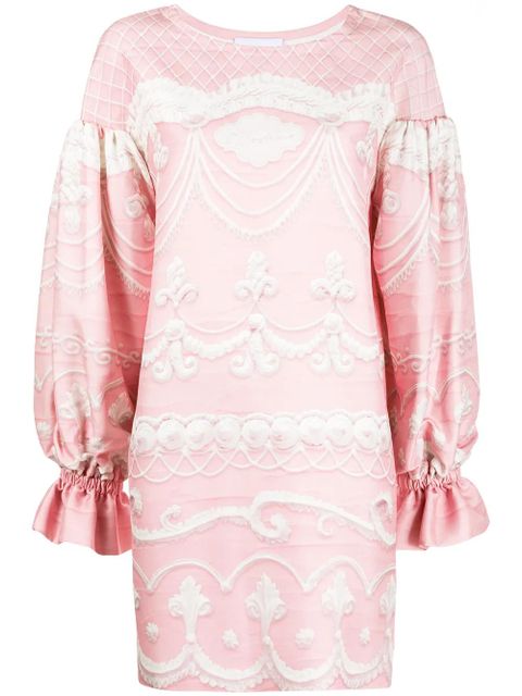Moschino jacquard mini dress - Pink - zdjęcie produktu nr 1