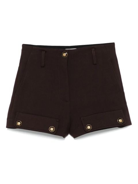 SANDRO high-waisted shorts - Brown - zdjęcie produktu nr 1