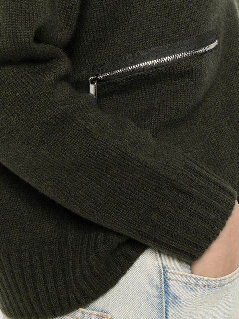 Ba&Sh Cesnik cashmere jumper - Green