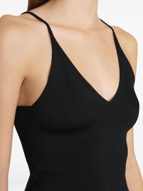 KHAITE Bellame top - Black