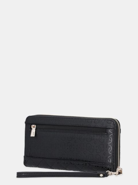 Guess portfel IDRA damski kolor czarny SWGG81 57146