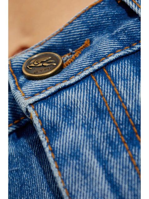 ETRO denim shorts - Blue