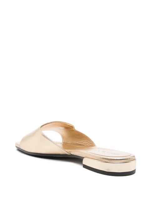 Jimmy Choo Dina slides - Gold