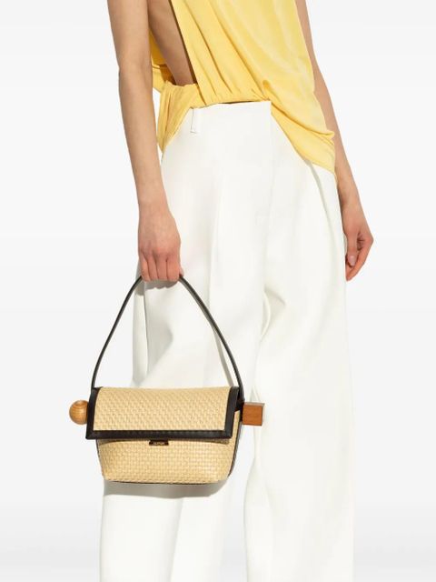 Jacquemus The Rond Carré shoulder bag - Neutrals - zdjęcie produktu nr 2