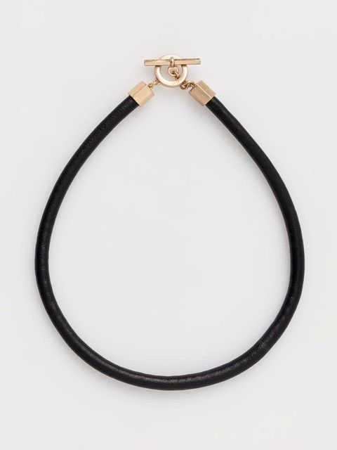 AllSaints naszyjnik skórzany