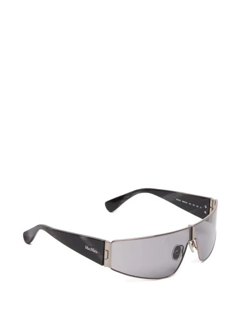 Max Mara shield-frame sunglasses - Silver - zdjęcie produktu nr 2
