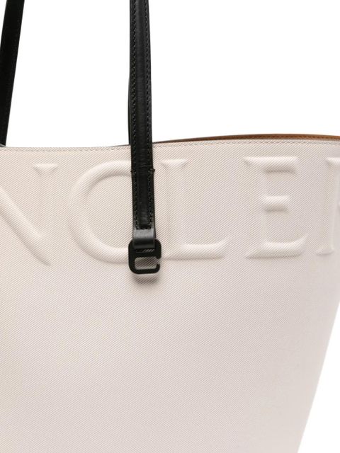 Moncler mini Very tote bag - White