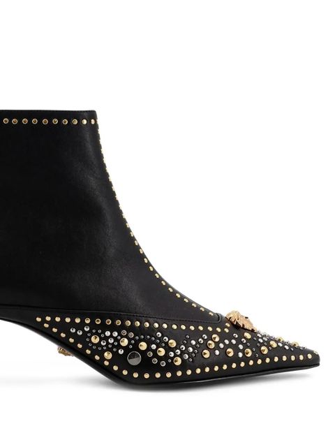 Versace Studded La Medusa anke boots - Black - zdjęcie produktu nr 2