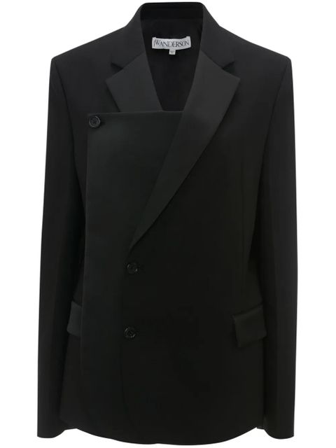 JW Anderson panelled double-breasted blazer - Black - zdjęcie produktu nr 1
