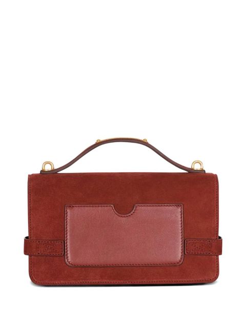 Balmain B-Buzz buckle tote bag - Red