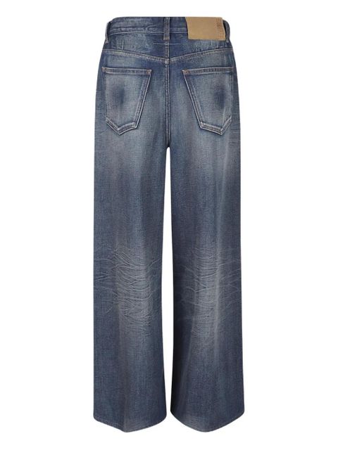 MM6 Maison Margiela drawstring jeans - Blue - zdjęcie produktu nr 2