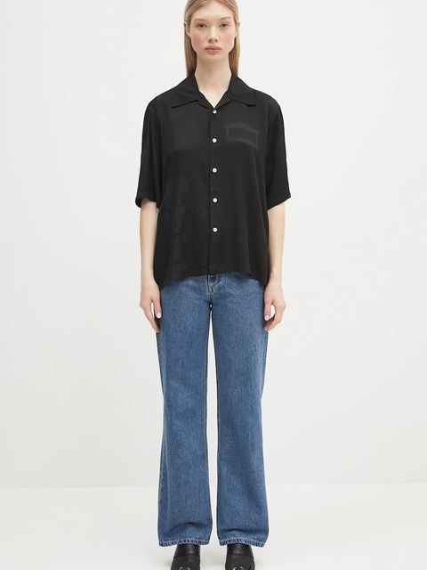 Aries koszula Ancient Column Satin Viscose Hawaiian Shirt