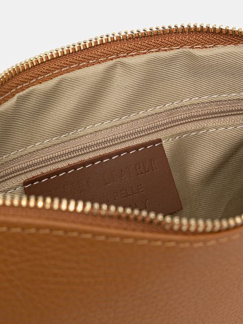 Answear.LAB torebka skórzana kolor brązowy