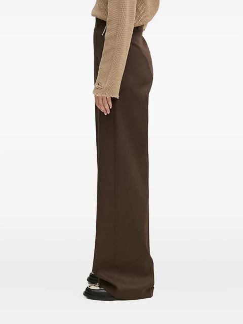 MM6 Maison Margiela belt-loops trousers - Brown