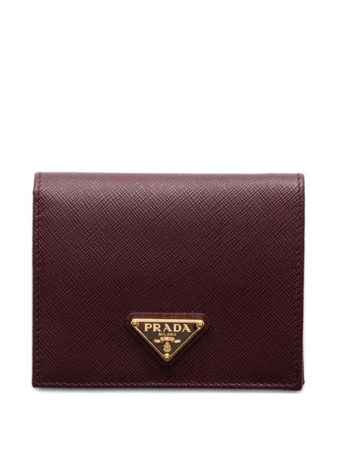 Prada small Saffiano leather wallet - Red - zdjęcie produktu nr 1