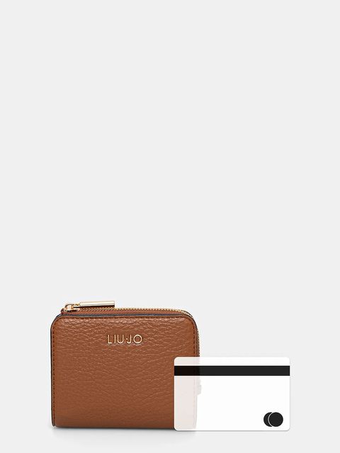 Liu Jo portfel damski kolor pomarańczowy AF5193.E0027