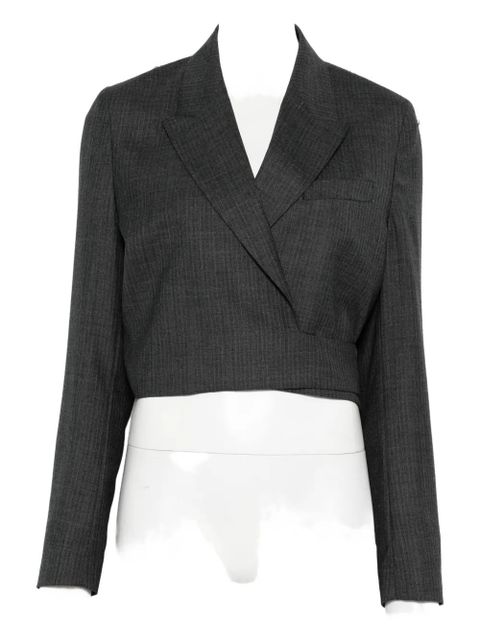 OUR LEGACY herringbone wool jacket - Grey
