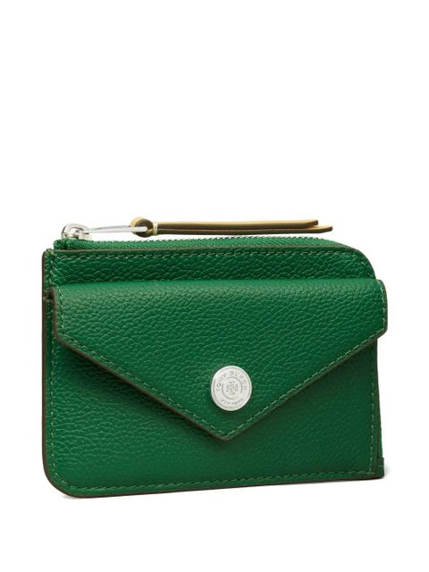 Tory Burch pebble envelope zip wallet - Green