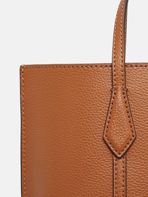 Tory Burch torebka skórzana Perry kolor brązowy 177252-200