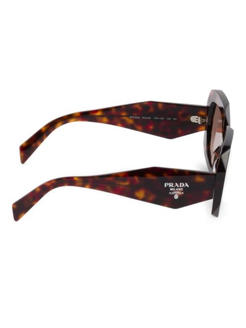 Prada Eyewear Symbole sunglasses - Brown