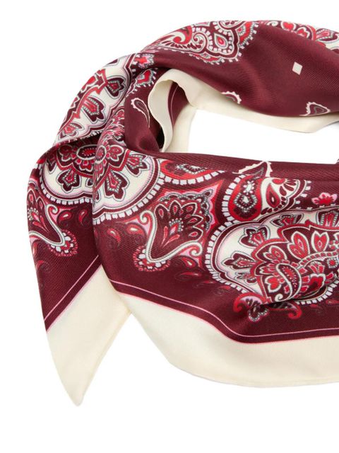 PINKO paisley-print scarf - Red - zdjęcie produktu nr 2