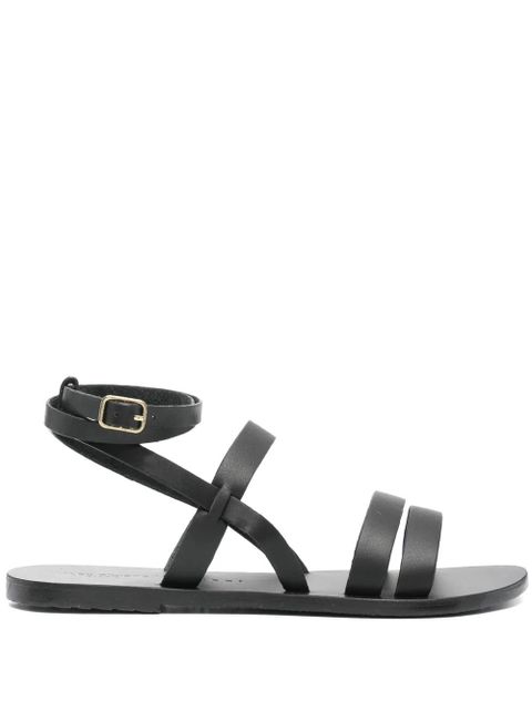 Manebi x Alex Rivière Mika leather sandals - Black - zdjęcie produktu nr 1