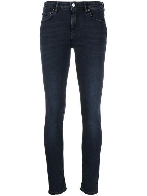 Acne Studios Climb skinny washed denim trousers - Blue - zdjęcie produktu nr 1