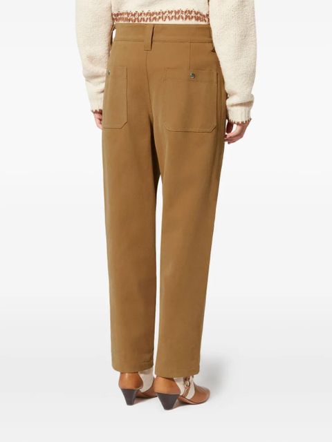 MARANT ÉTOILE Opalyna button trousers - Brown