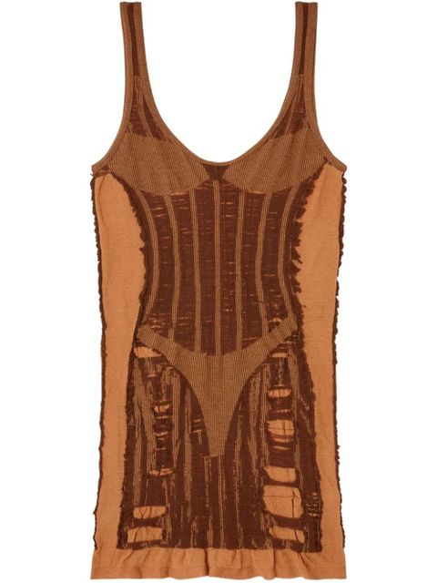 Diesel M-Calimera mini dress - Brown - zdjęcie produktu nr 1